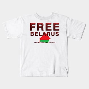 Free Belarus Kids T-Shirt